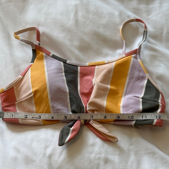 Hollister Striped Multicolor Bathing Suit Top - Picture 7 of 7